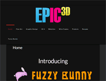 Tablet Screenshot of epic3d.com